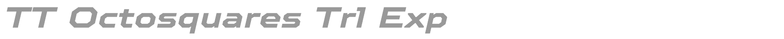 TT Octosquares font preview